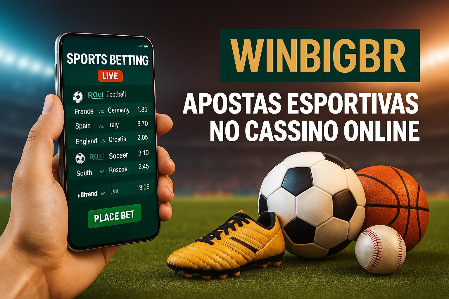 Apostas esportivas no cassino online WINBIGBR  